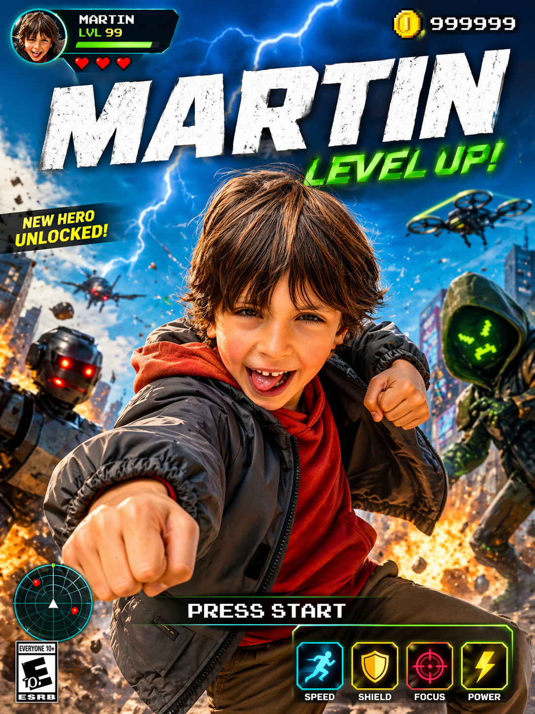 Martín — Level Up!